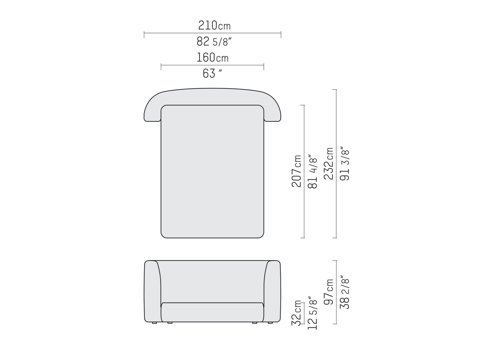 Двуспальная кровать с мягким изголовьем Piet Boon ARCH-00066113 - Вид №10
