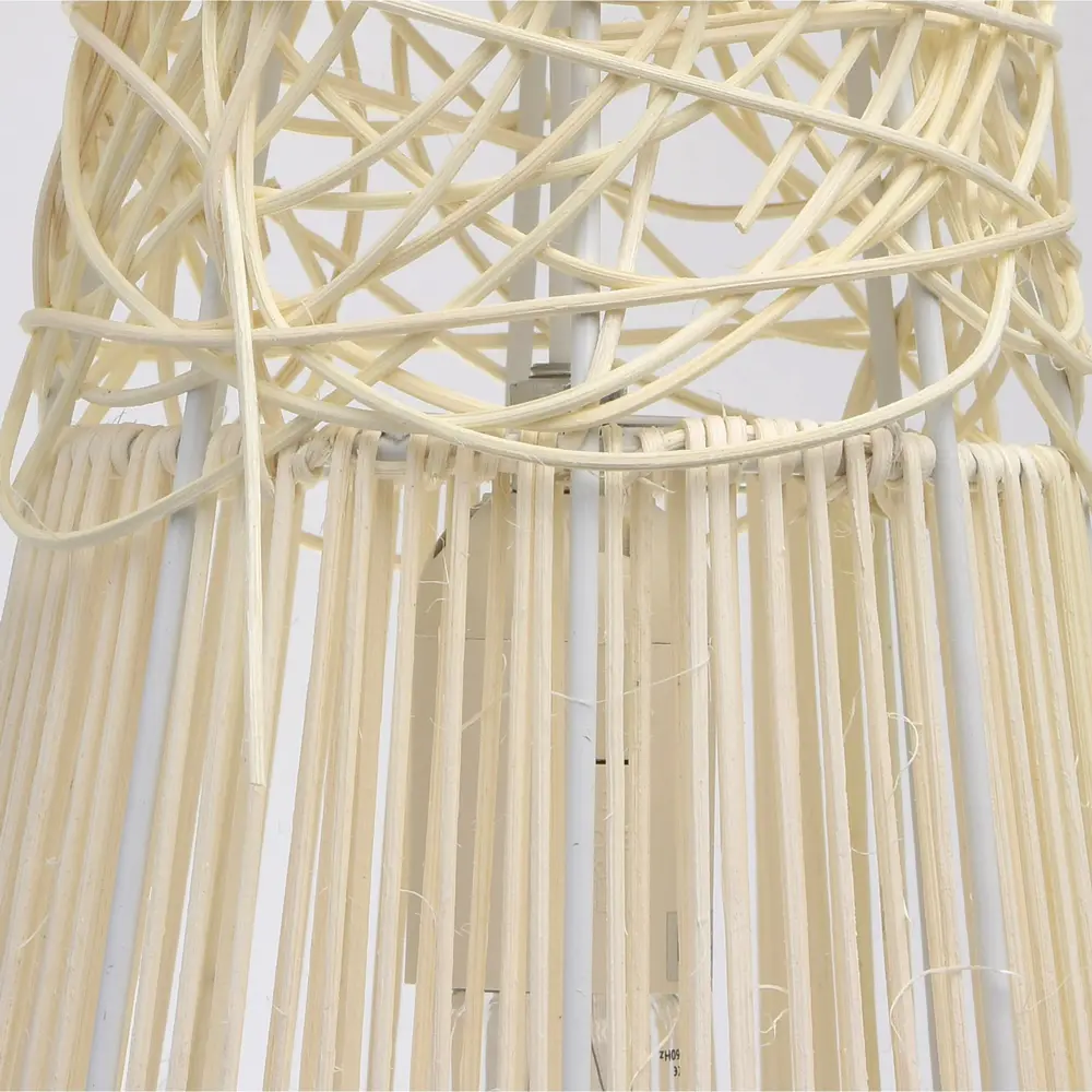 Подвес Ротанг 3xE27x40 Вт, ротанг/стекло, цвет белый/мультиколор MW-Light STLM-2082150 - Вид №8