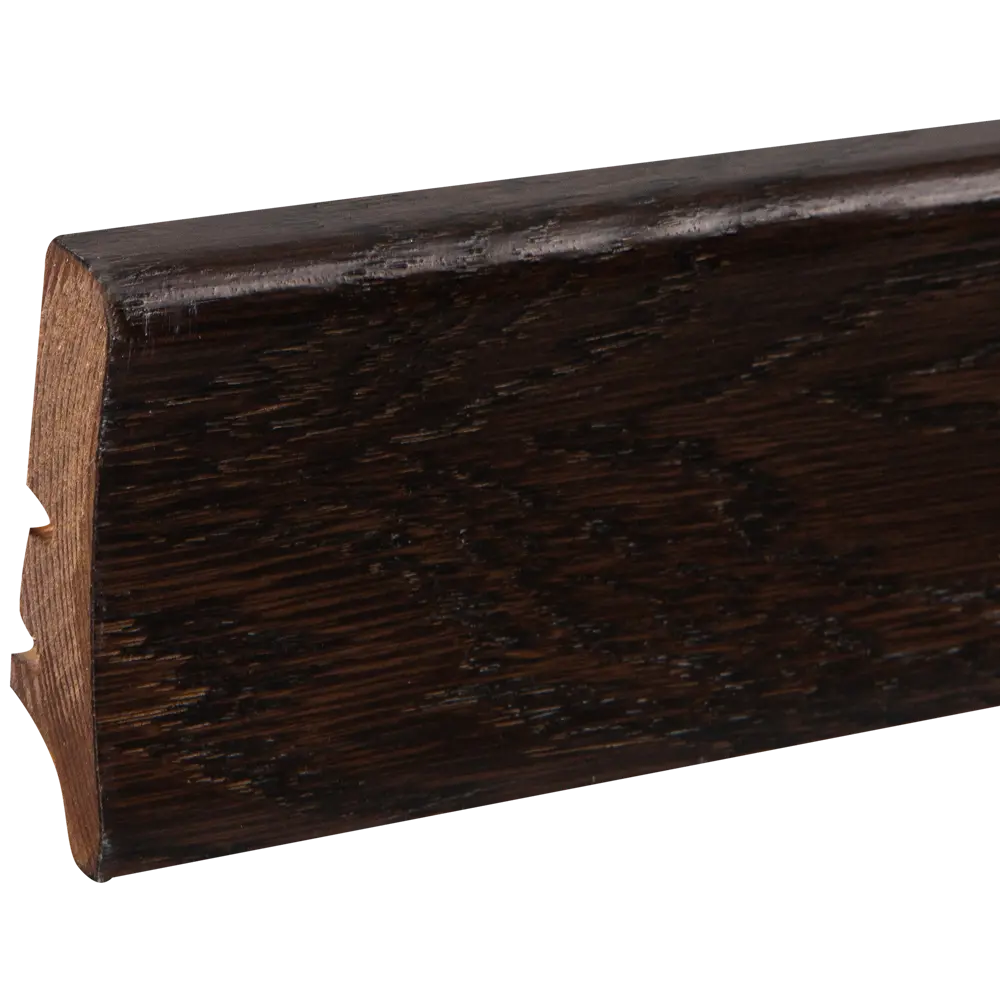 Плинтус напольный шпон 5.8 см 2.2 м цвет дуб Espresso Barlinek STLM-2033262