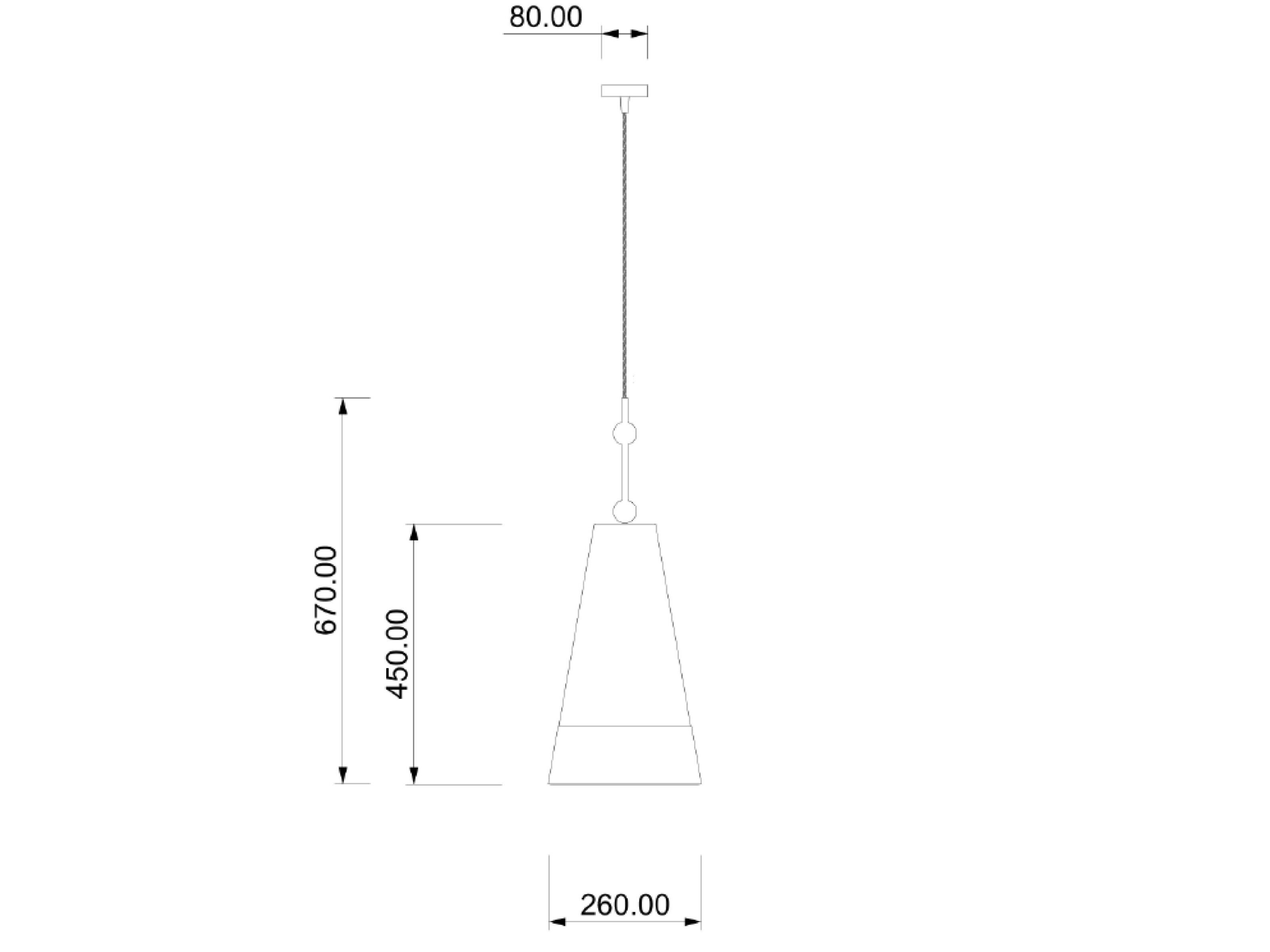 Латунь и ткань светодиодный подвесной светильник Lampex Italiana SISSI ARCH-00083747 - Вид №1