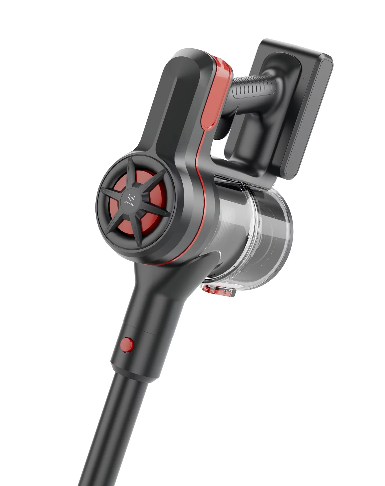 9166101 Пылесос  вертикальный  Okami V300  черный STDN-0143189 - Вид №3