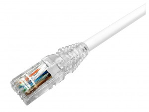 2153241-2 Patch cord slimline, cat.5e utp lszh 2.0m white CommScope