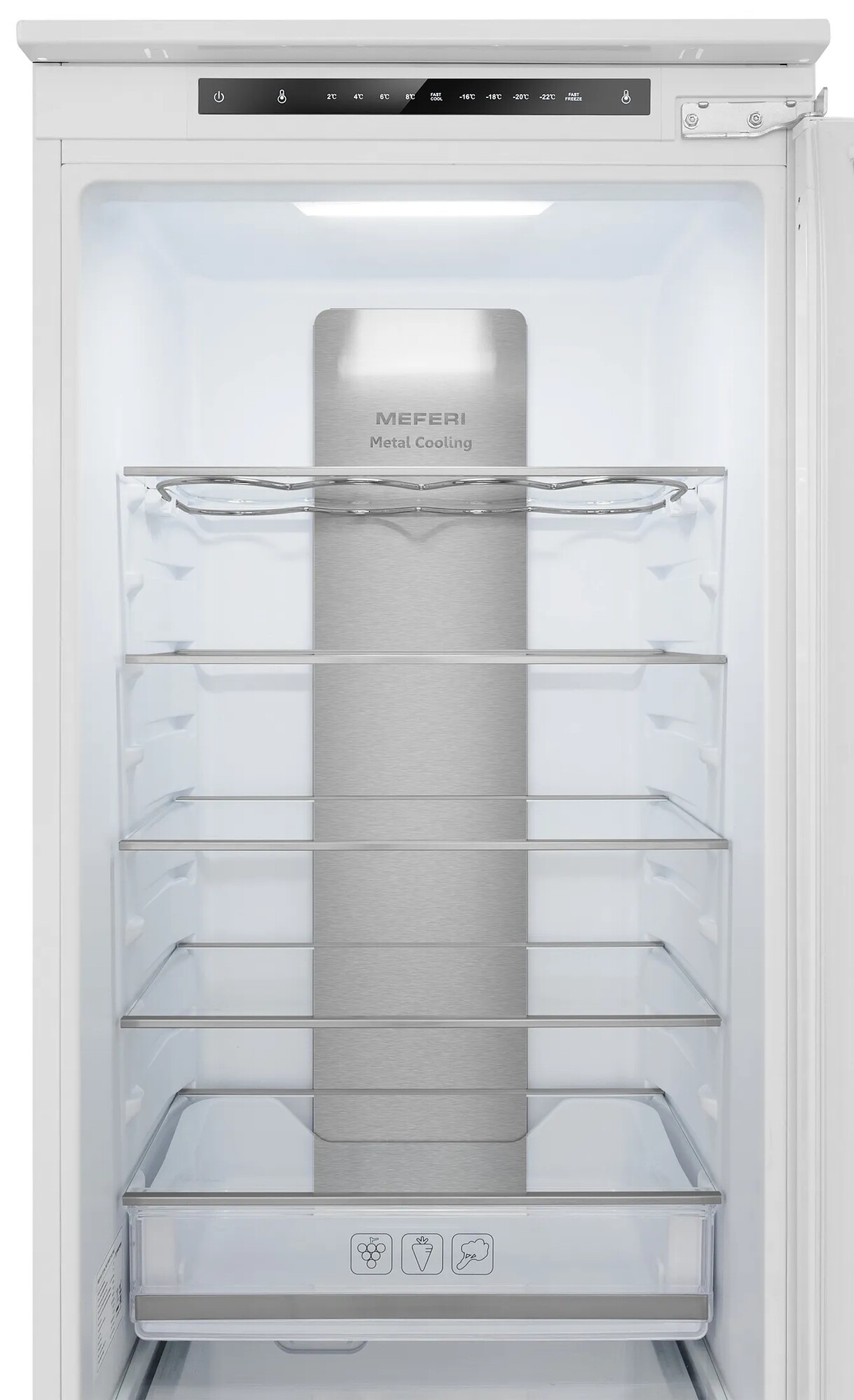 9168738 Встраиваемый холодильник Meferi MBR193 TOTAL NO FROST ULTRA STDN-0086608 - Вид №6
