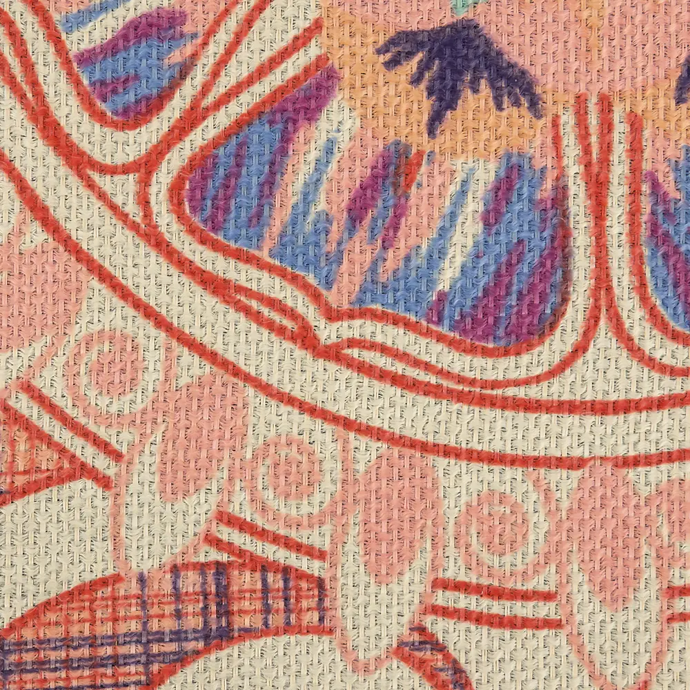 Наволочка декоративная Boho, 40x40 см, цвет розовый Santreyd STLM-2132736 - Вид №1