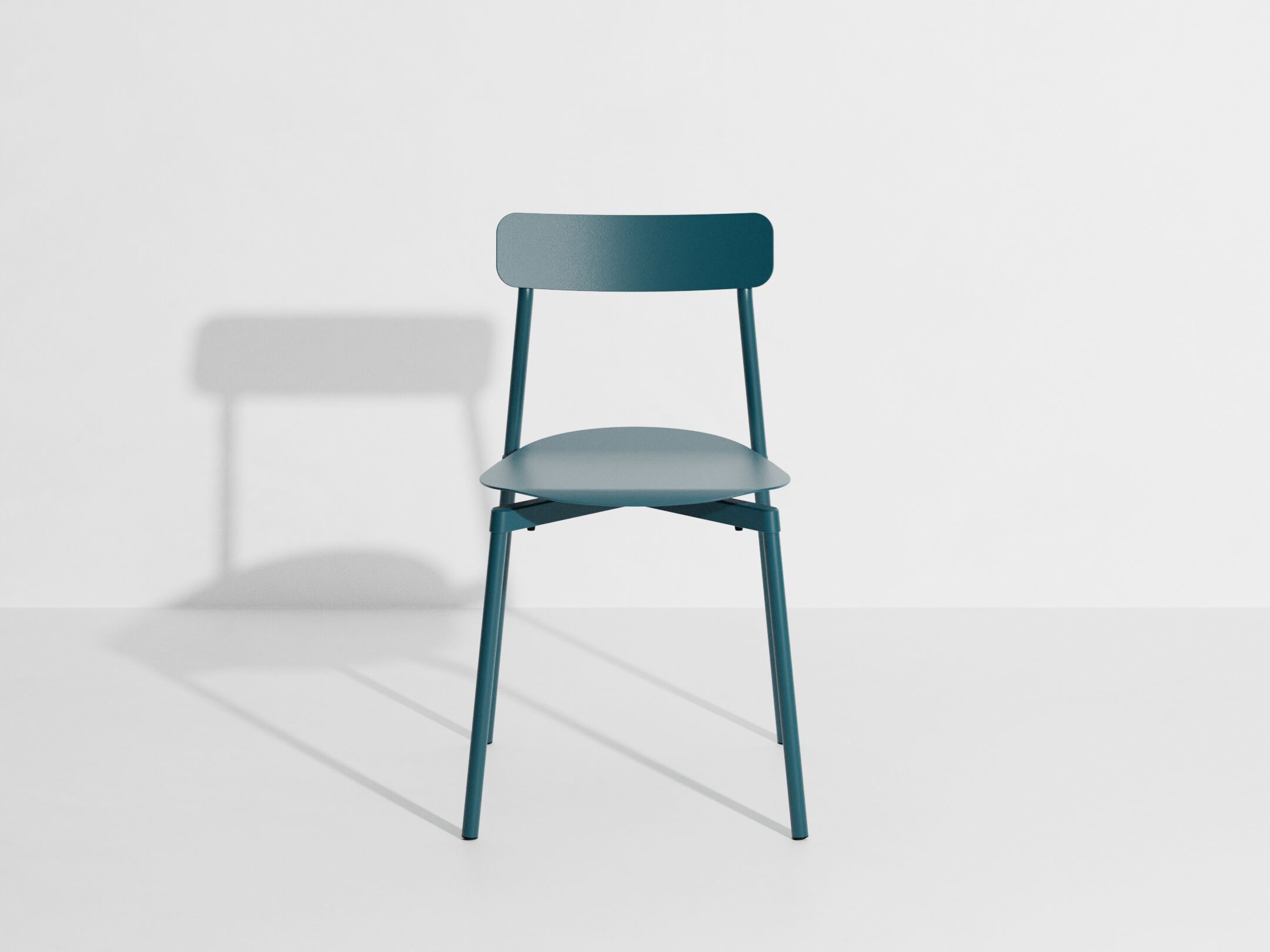 Алюминиевый штабелируемый стул с порошковым покрытием Petite Friture Fromme ARCH-00150568 - Вид №7