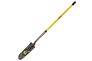16230447 Штыковая лопата с длинным лезвием, с фибровой ручкой 48" 68-232 NIKONA