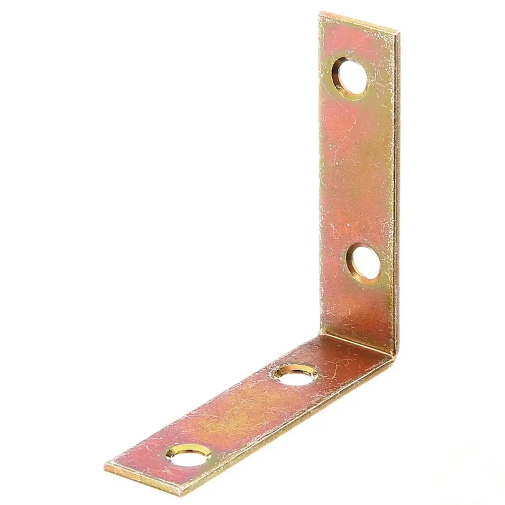 Угол соединительный мебельный 60х60х18х1,75 желтый оцинкованный (8 штук) GAH ALBERTS STLM-2129613