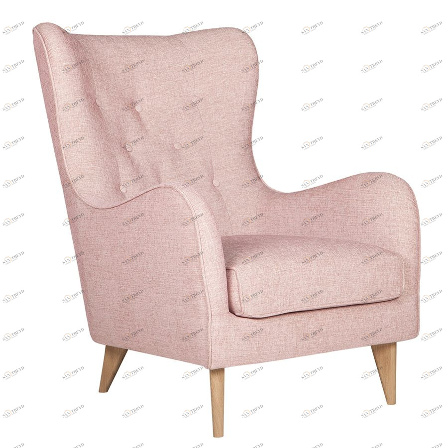 Розовое кресло икеа