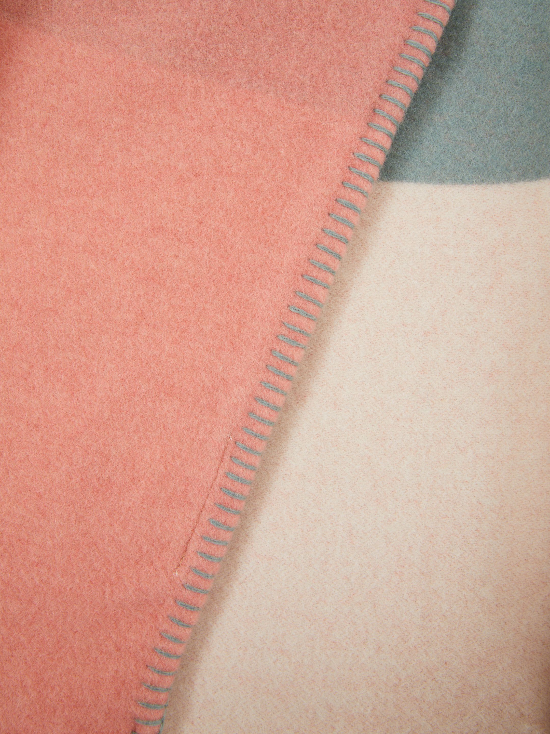 Шерстяной плед с графическим рисунком Lanerossi MALMO ARCH-00060212 - Вид №7