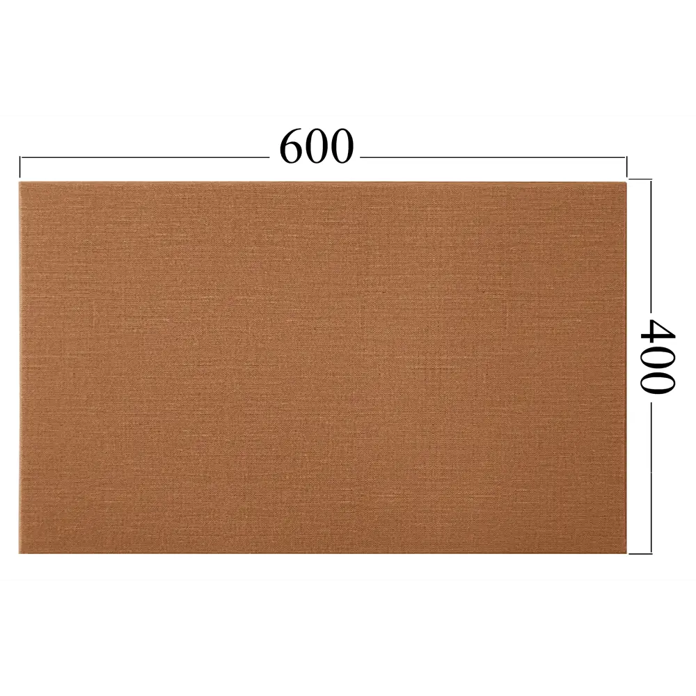 Панель полиэстеровая 9мм 600х400 мм цвет терракота РСП STLM-2095859 - Вид №6