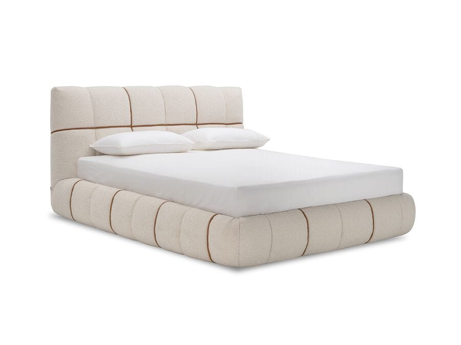 Двуспальная кровать с мягким изголовьем HC28 maison KNOT ARCH-00011325