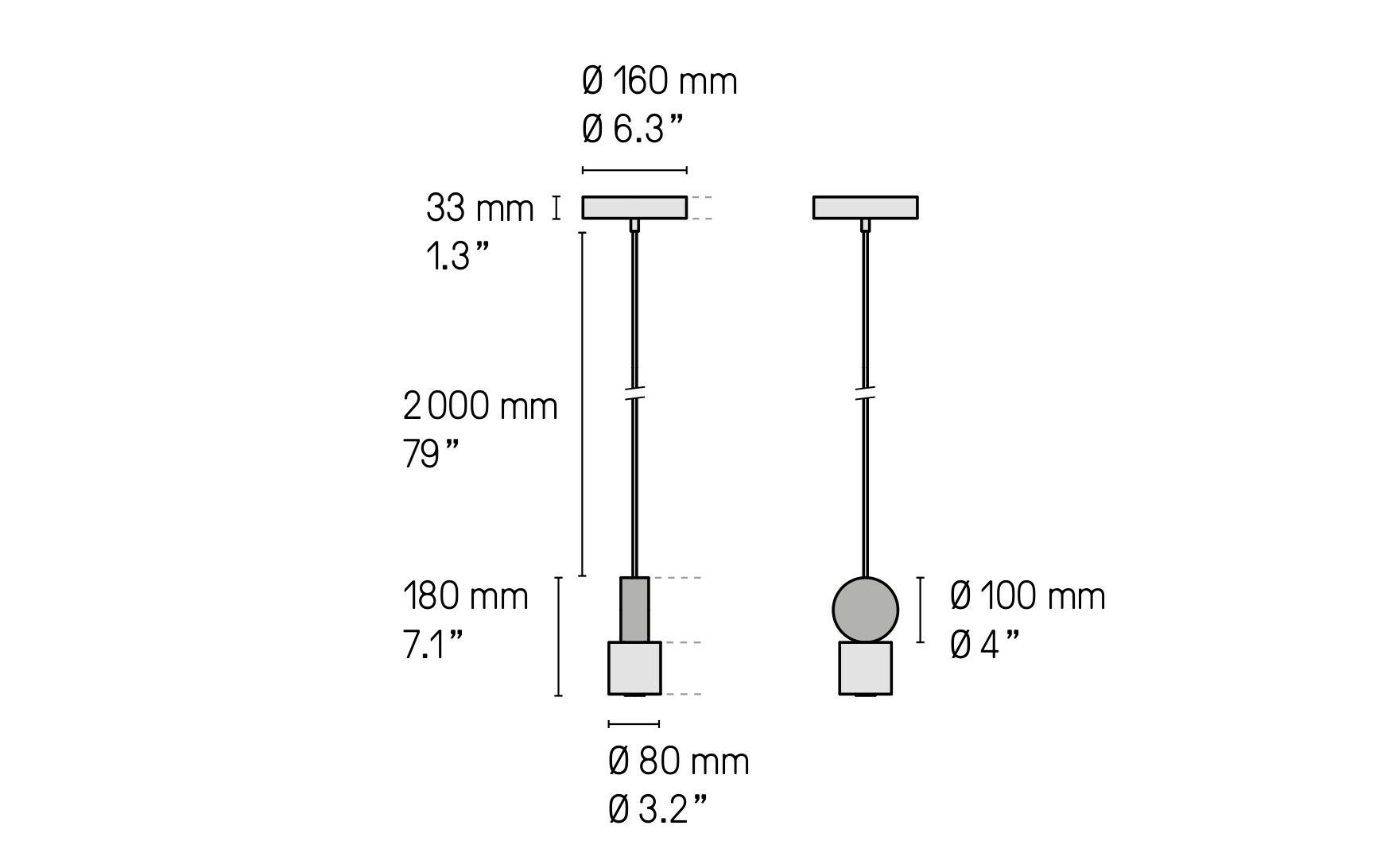 Латунный светодиодный подвесной светильник CVL Luminaires Calé(e) ARCH-00092290 - Вид №4