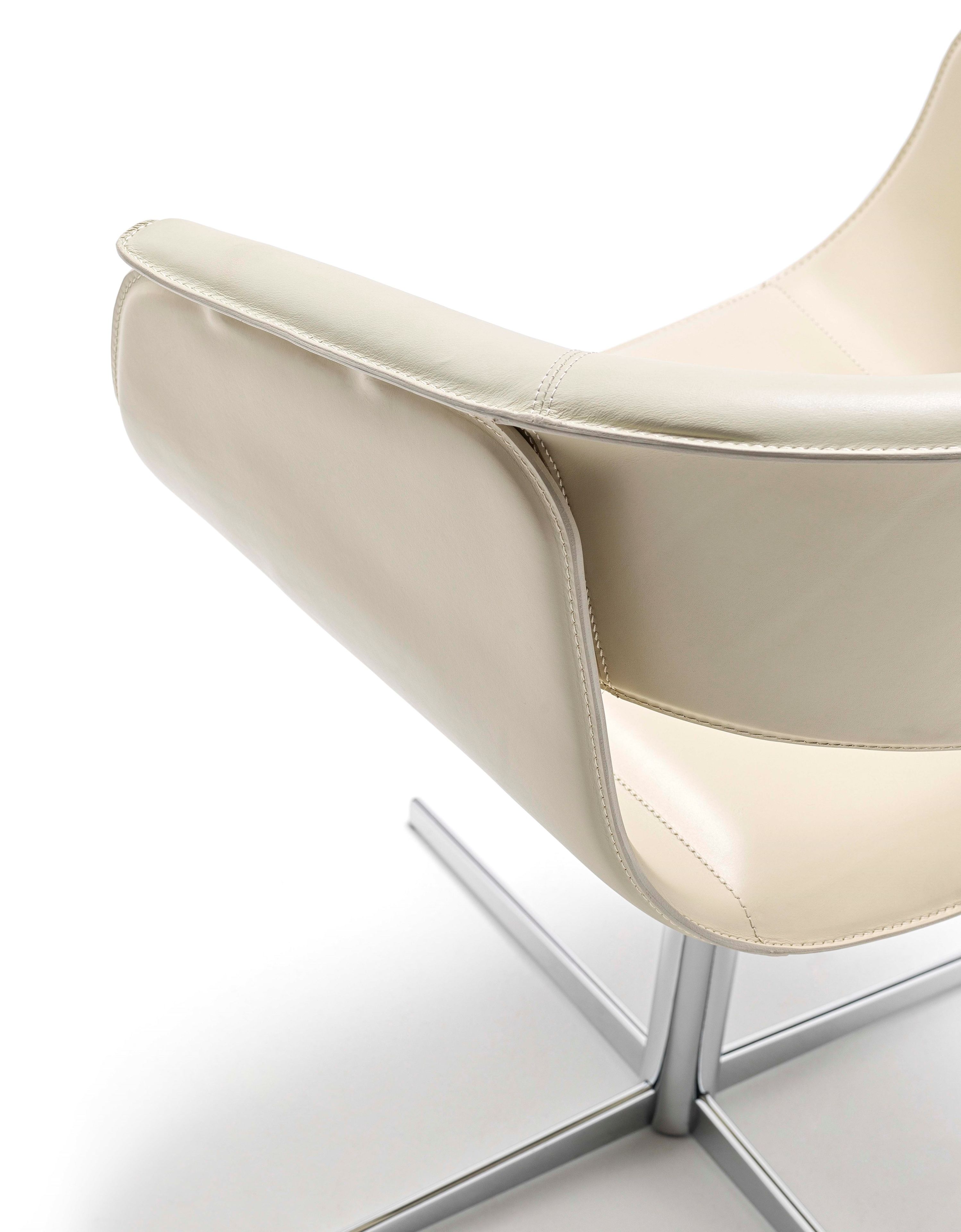 Кожаный стул с подлокотниками Fasem Airlux ARCH-00144525 - Вид №9