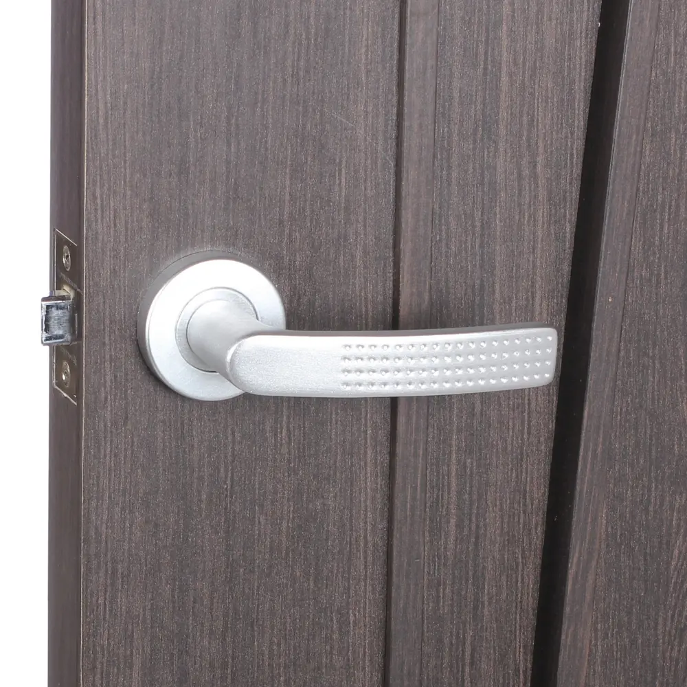 Ручки дверные на розетке E 019-S, цвет хром EDSON STLM-2086586 - Вид №4