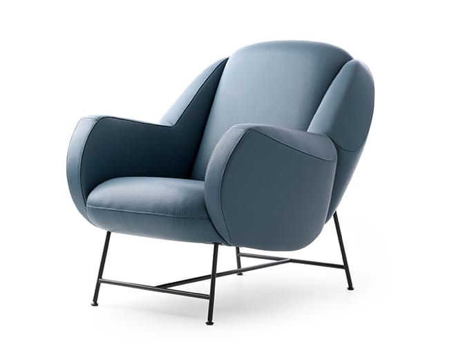 Кожаное кресло с подлокотниками LEOLUX LX LXR15 ARCH-00073804