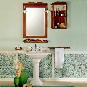 Комплект мебели для ванной комнаты Comp.n.10 Eurodesign Green & Roses