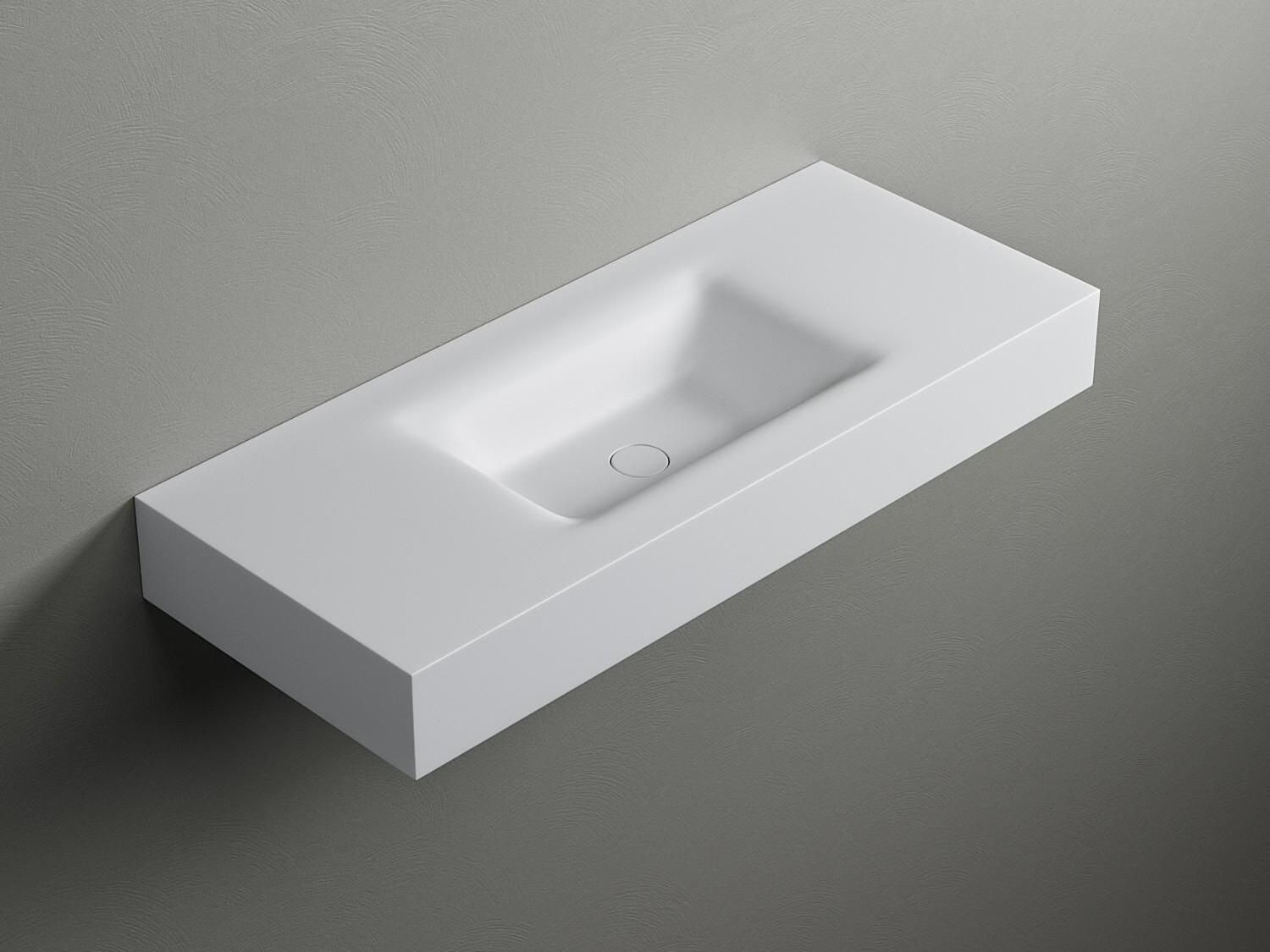 Подвесная раковина Corian® с столешницей Acquapazza Corian ® elements ARCH-00099402