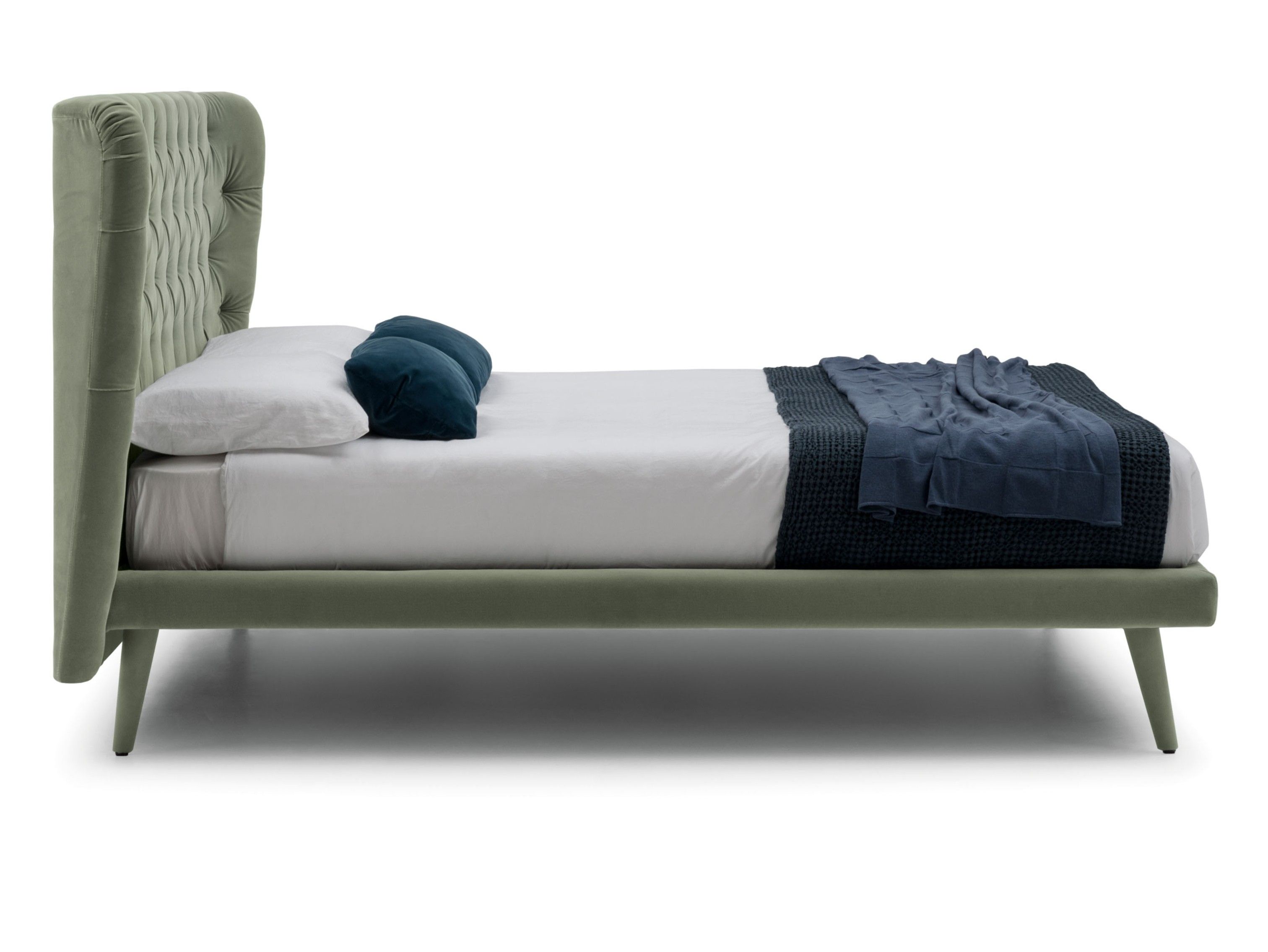 Двуспальная кровать с капитонным изголовьем Bolzan Selene ARCH-00121341 - Вид №8