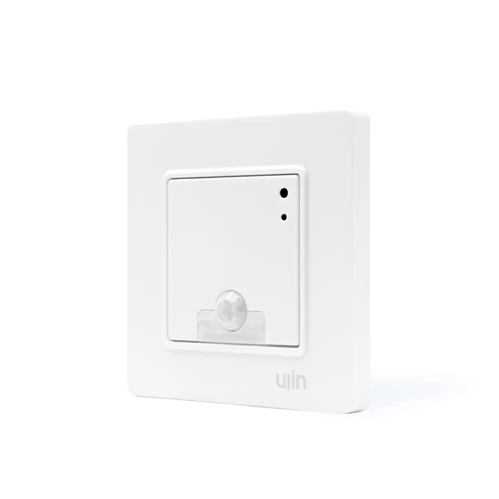 91544161 Умный выключатель встраиваемый Ujin Luxe Wi Fi BLE IR CO2 D-10000-02 1 клавиша цвет белый STLM-1107761