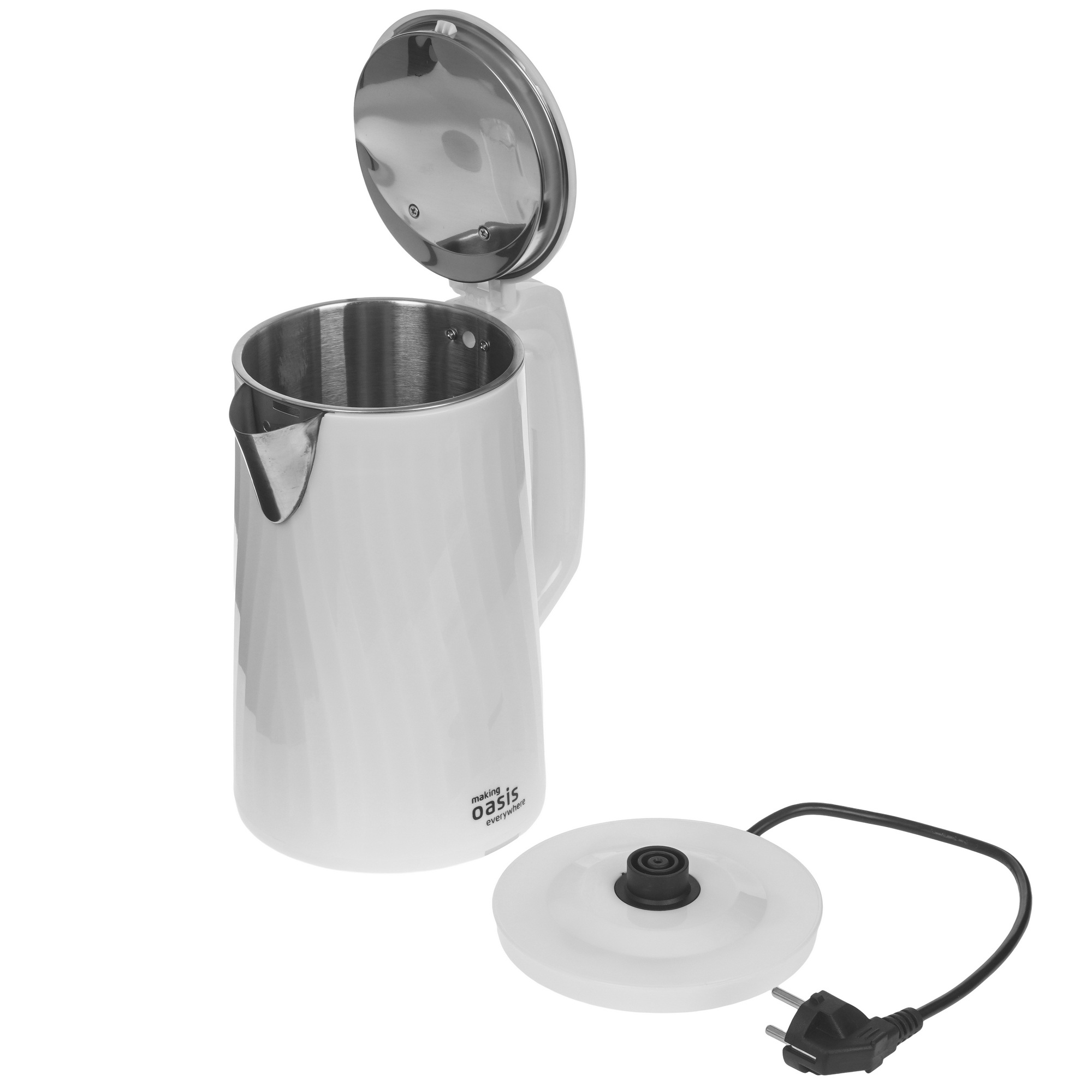 9243045 Электрочайник Оasis K-13PW белый OASIS STDN-0062505 - Вид №4