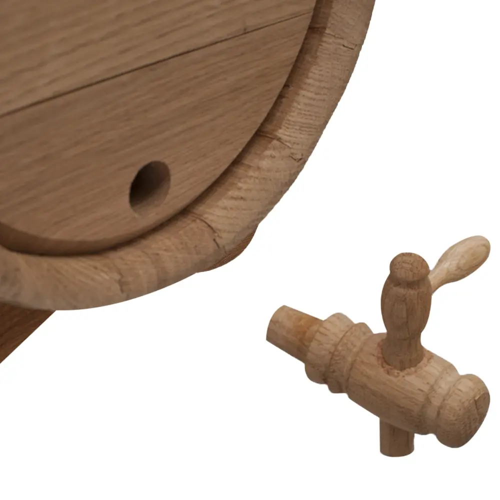 Бочка дубовая 5 л, на подставке с краном Santreyd STLM-2180609 - Вид №2