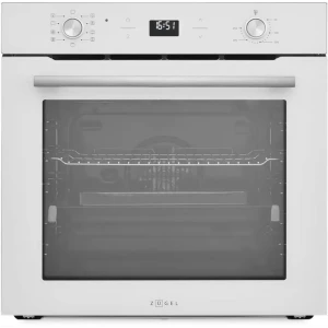 Электрический встраиваемый духовой шкаф Zugel Zoe602w 575x595x595 см цвет белый