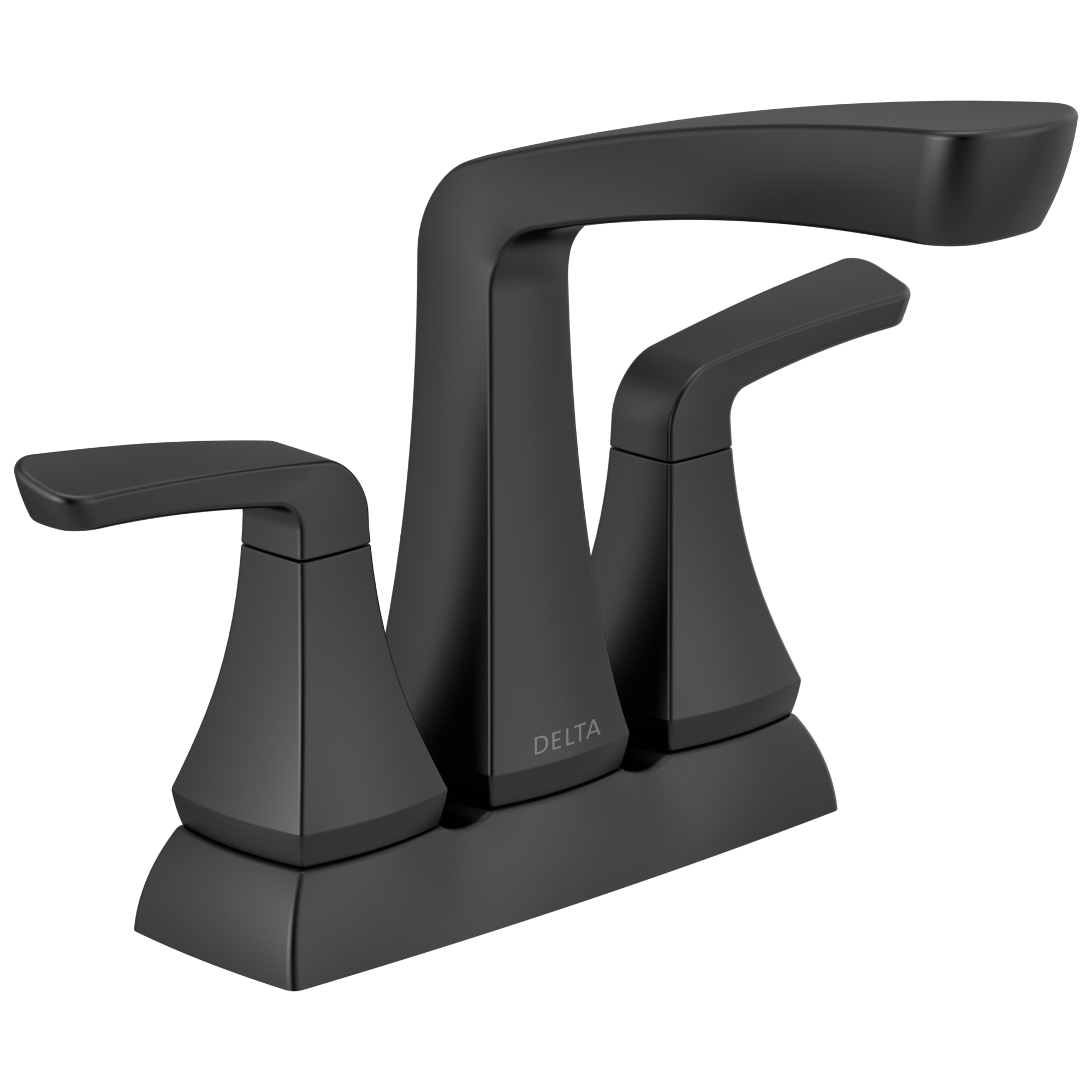 25789LF-BL Смеситель для ванной комнаты с двумя ручками Delta Faucet Vesna Матовый черный 