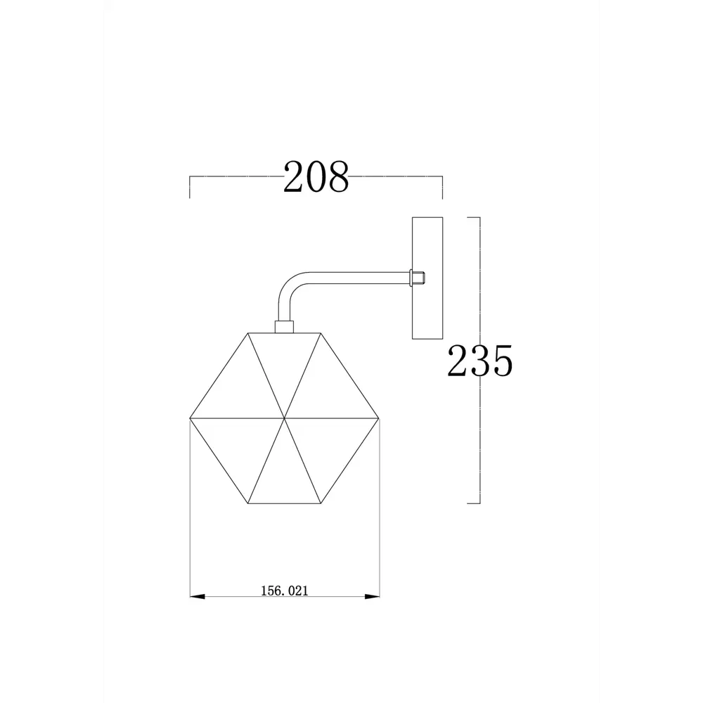 Светильник настенный Freya FR5177WL-01BS STLM-2198245 - Вид №8