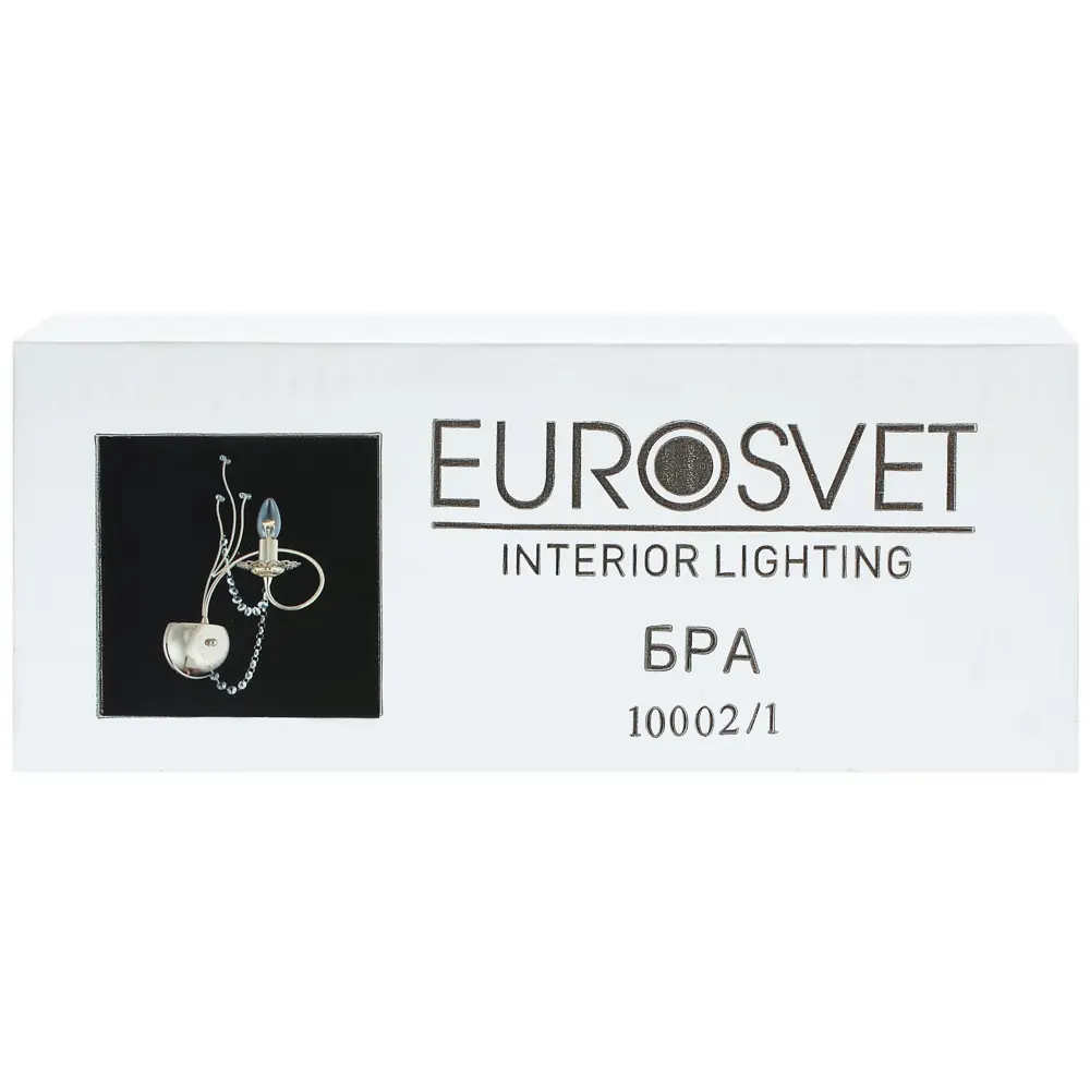 Бра Арабеска 1хE14х40 Вт цвет золото Eurosvet STLM-2208837 - Вид №5