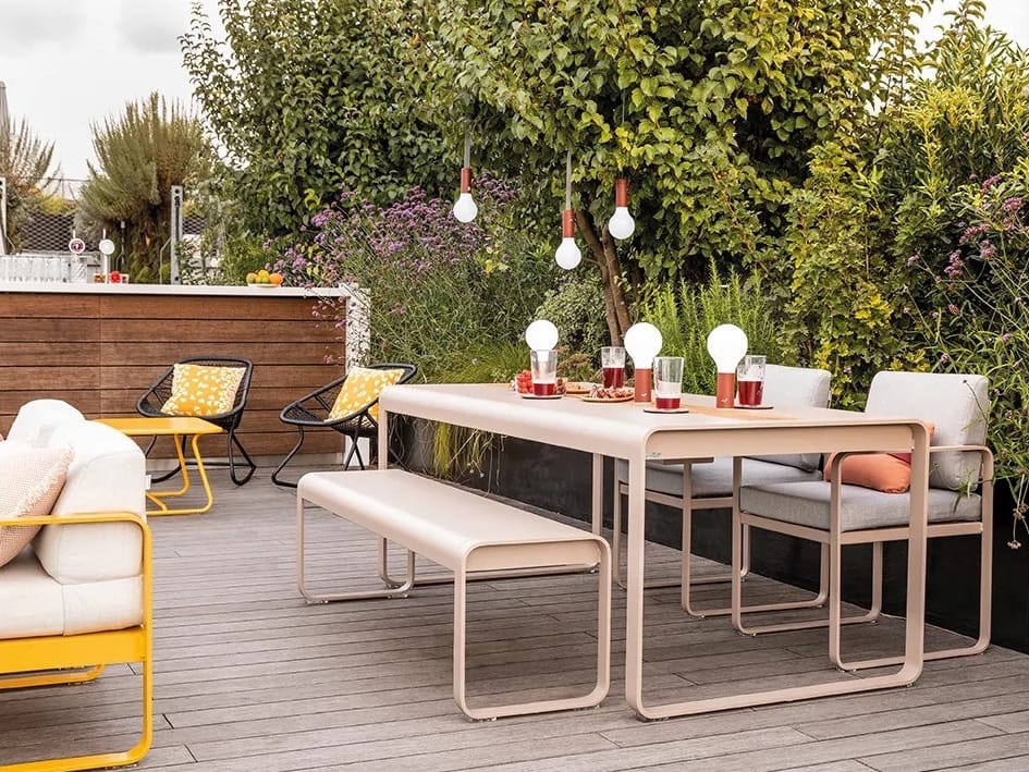 Металлический прямоугольный садовый стол Fermob Bellevie Premium ARCH-00139014 - Вид №2