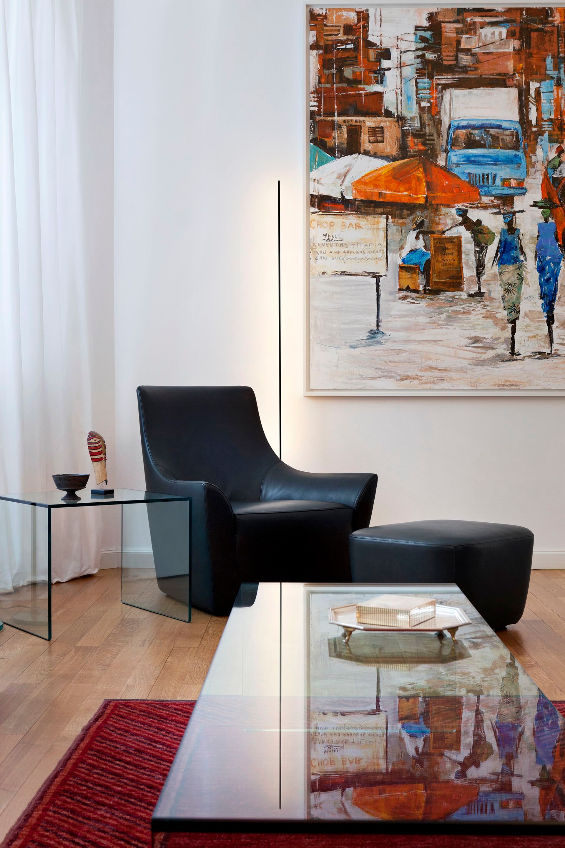 Металлический светодиодный торшер Catellani & Smith Световая палочка ARCH-00074565 - Вид №9