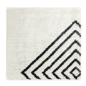 BATH PLUS Коврик для туалета с ромбовидным узором 50×50 см 89380462