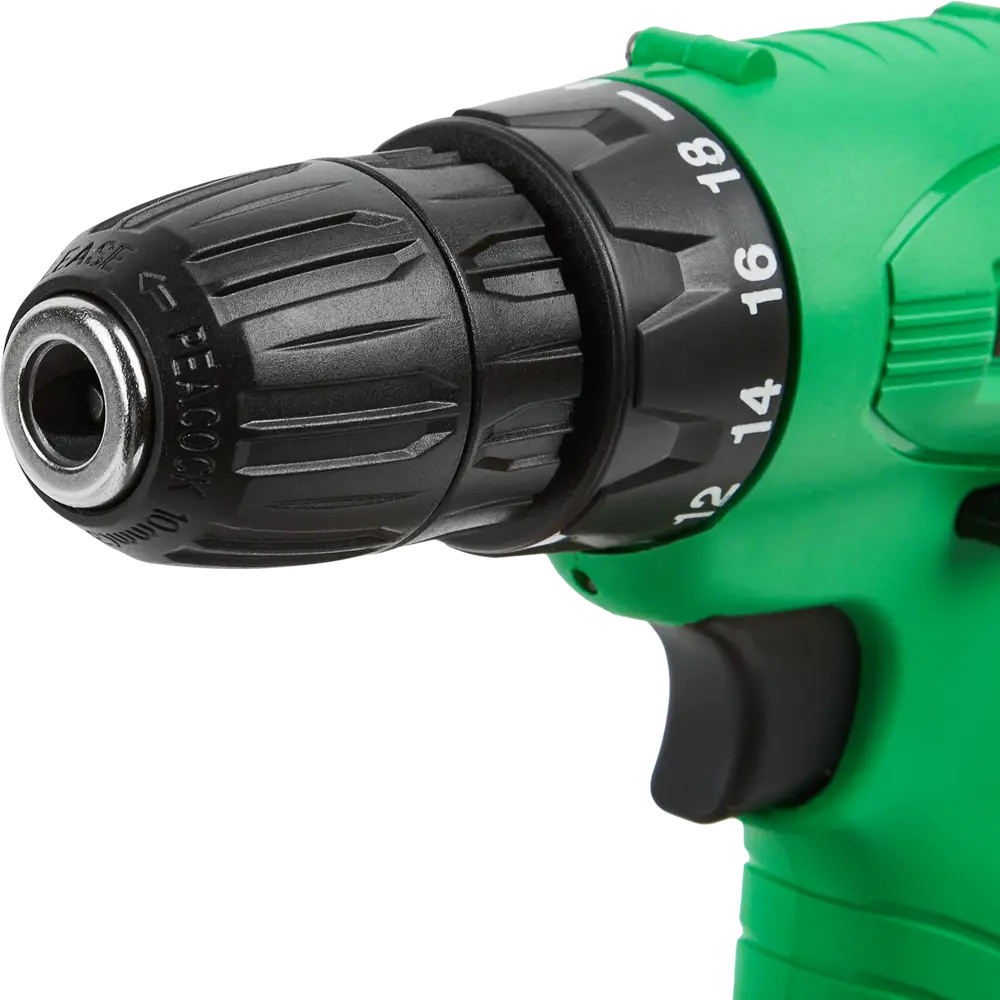 Дрель-шуруповерт аккумуляторная Zitrek Green 12-Li, 12 В Li-ion 2x1.5 Ач STLM-2062743 - Вид №3