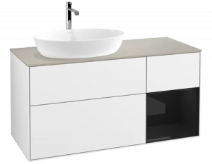 Villeroy&Boch Тумба под раковину Прямоугольная версия FA53PHGF Finion Glossy White Lacquer