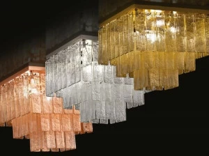 MULTIFORME Светодиодный потолочный светильник из муранского стекла Charleston