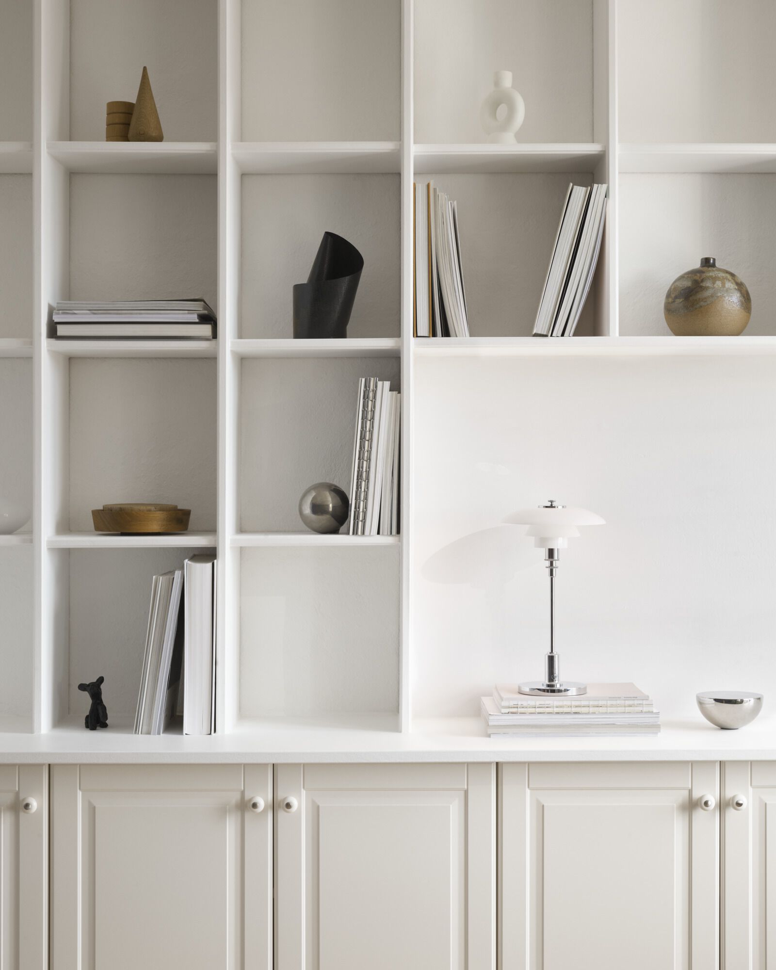 Опаловое стекло LED аккумуляторная настольная лампа Louis Poulsen PH ARCH-00041798 - Вид №8