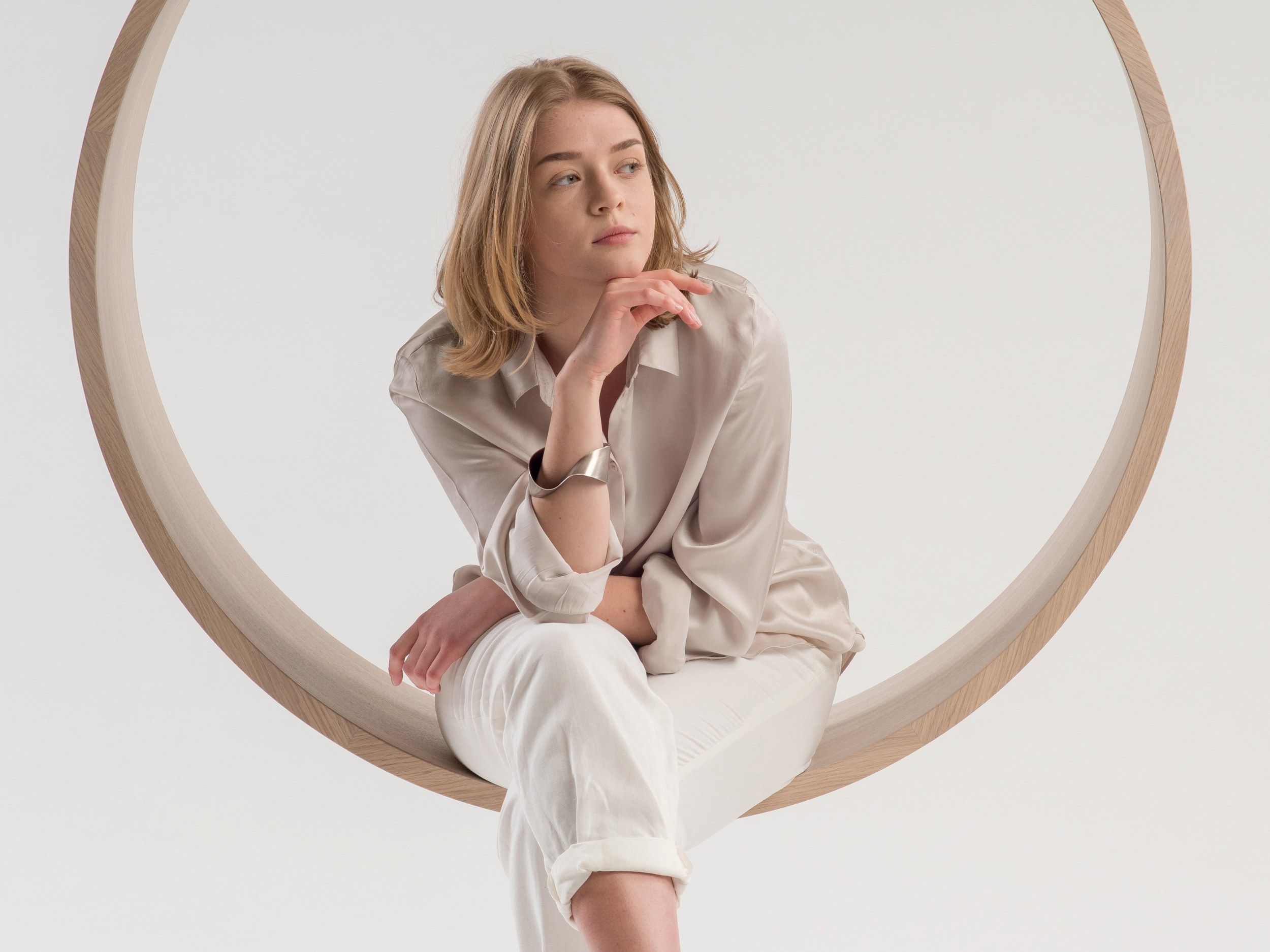 Деревянный подвесной стул Iwona Kosicka Design SWING N.3 ARCH-00037162 - Вид №6