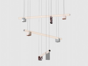 Поликарбонат светодиодный подвесной светильник