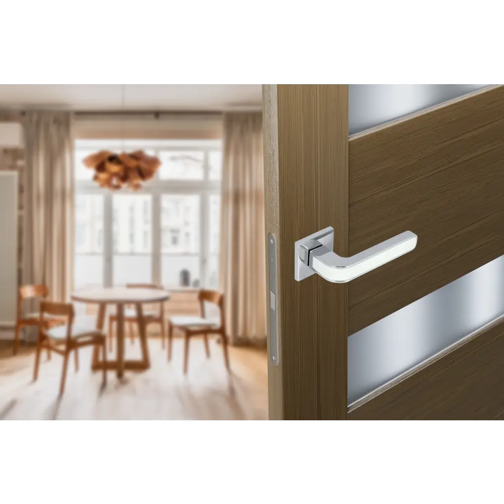 Дверные ручки EDSON для межкомнатных дверей в стиле хром 85168443 STLM-0059328 - Вид №8