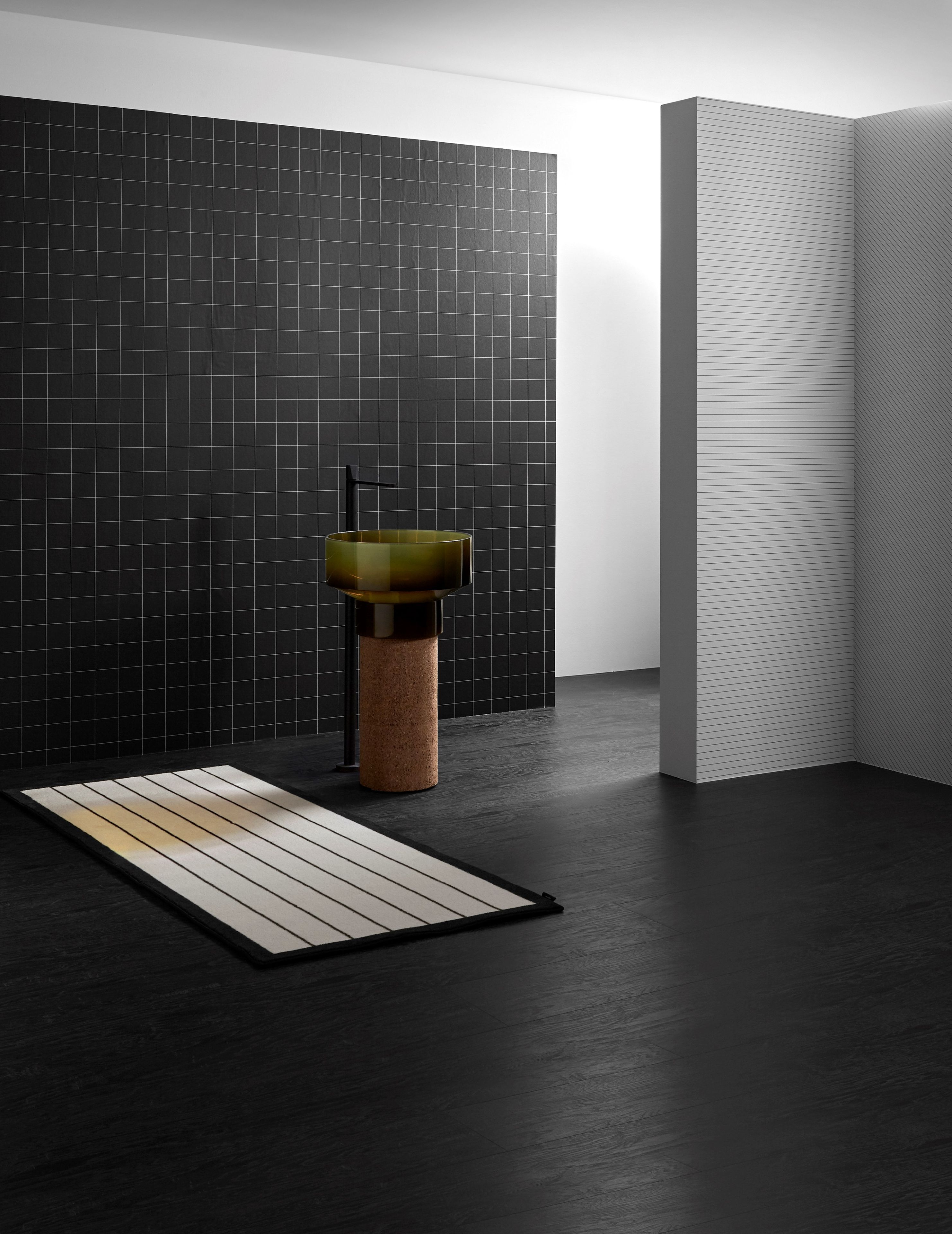 Круглая отдельно стоящая раковина из Cristalmood® и пробки Antoniolupi Borghi ARCH-00039251 - Вид №11