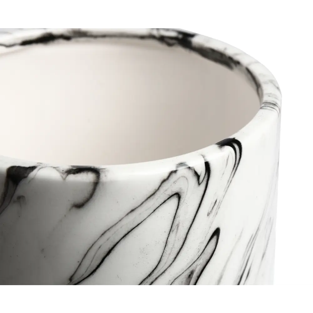 Ваза Мрамор керамика цвет бело-золотой 30 см Santreyd STLM-2063550 - Вид №1
