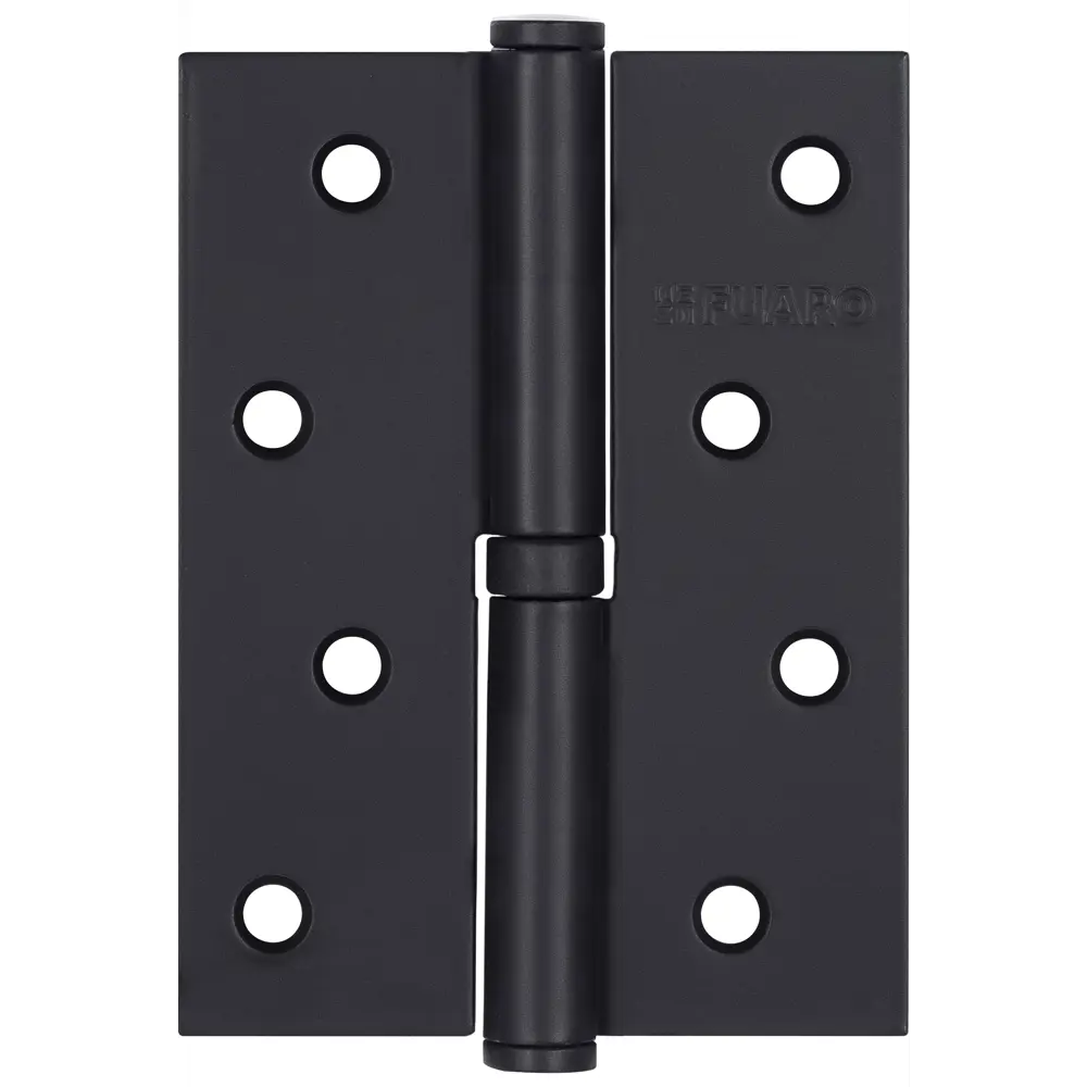 83863765 Петля дверная разъемная левая S100413-BLBL, 100x75 мм сталь цвет чёрный STLM-0045143 Santreyd 