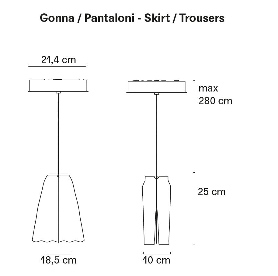 Металлический светодиодный подвесной светильник FontanaArte TUTTI ARCH-00037333 - Вид №11