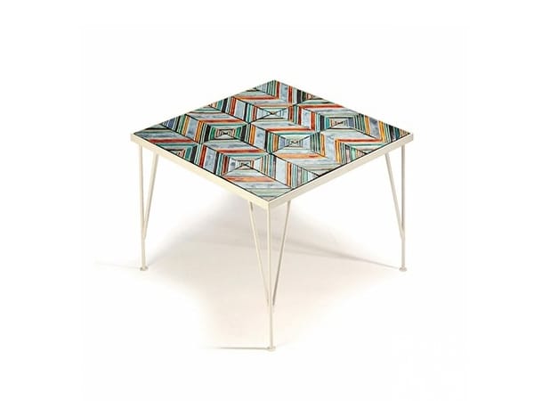 Керамический квадратный журнальный столик Mambo Unlimited Ideas Caldas ARCH-00098916