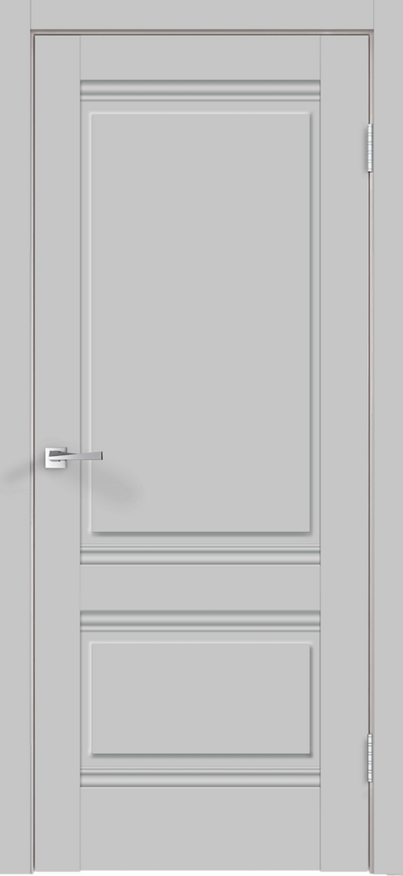 91086428 Межкомнатная дверь Alto глухая без замка и петель в комплекте 200x70см серый STLM-0476966 VELLDORIS
