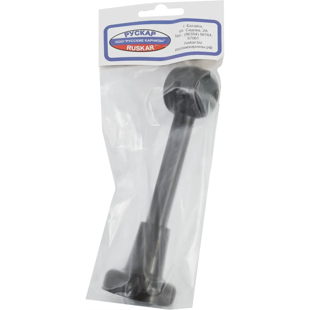 Кронштейн карниза Русские Карнизы пластик цвет дуб венге STLM-2129040 - Вид №2