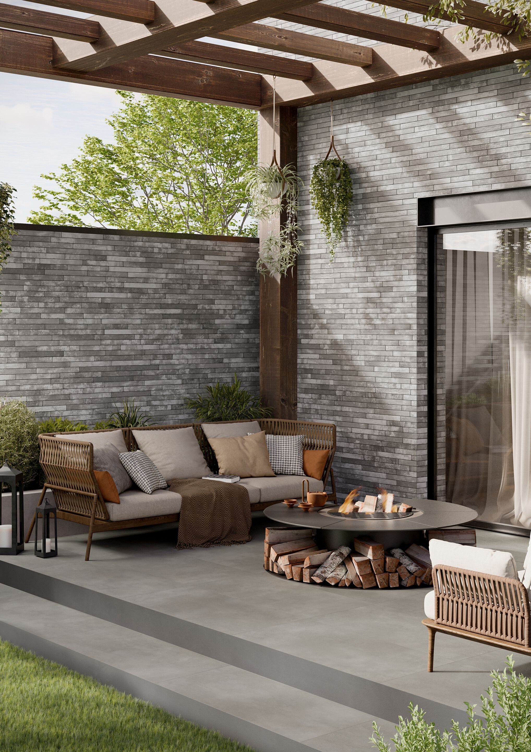 Крытый и открытый глазурованный керамогранит / напольное покрытие Ceramica Rondine HARLEM ARCH-00028846 - Вид №5