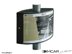 Нержавеющая сталь двухсторонняя общественная доска объявлений