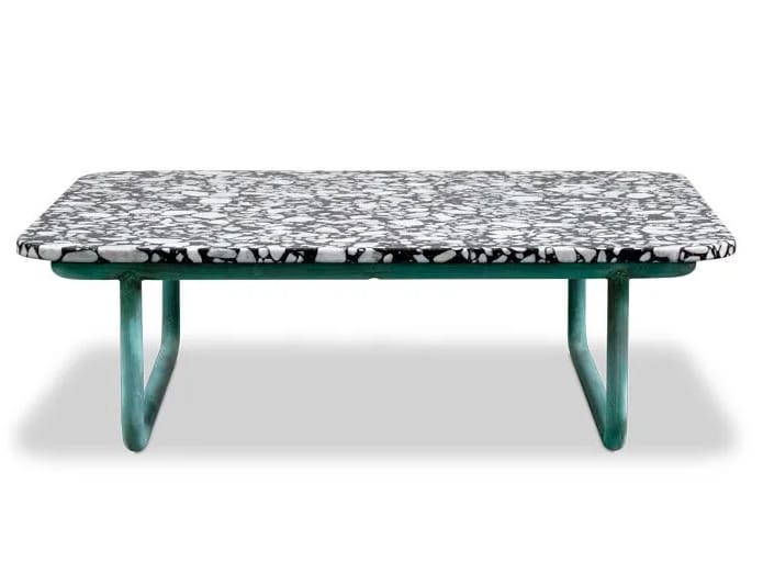 Квадратный садовый столик из натурального камня Baxter Аризона ARCH-00130347