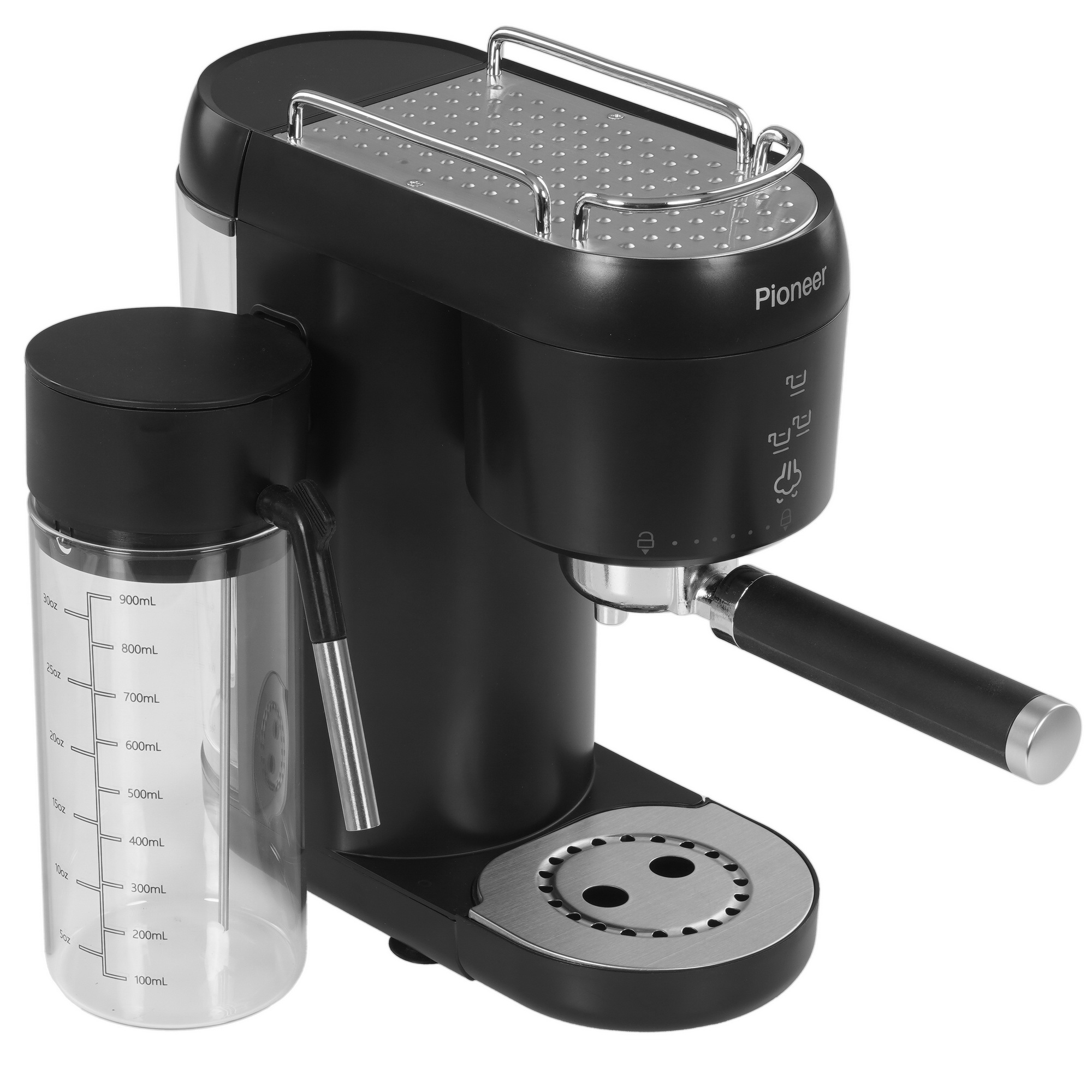 9062891 Кофеварка рожковая Pioneer CMA019 black черный STDN-0092246 - Вид №5